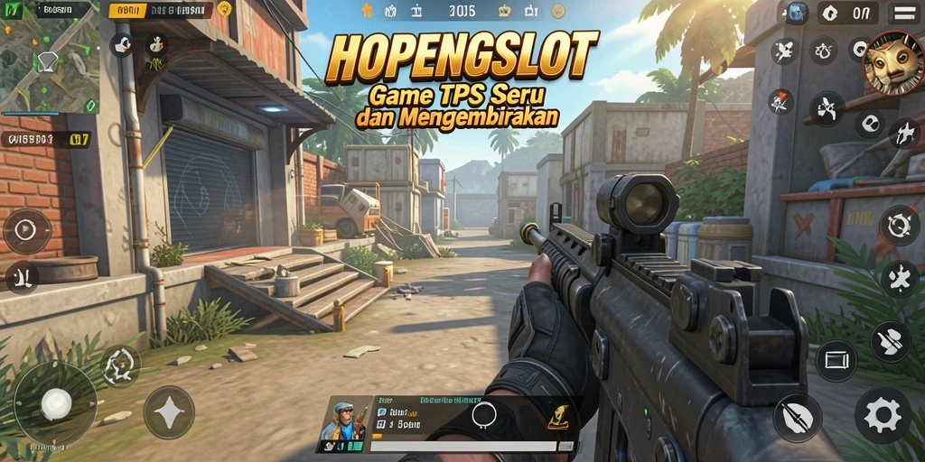 Tampilan gameplay HOPENGSLOT yang menegangkan dan penuh aksi.