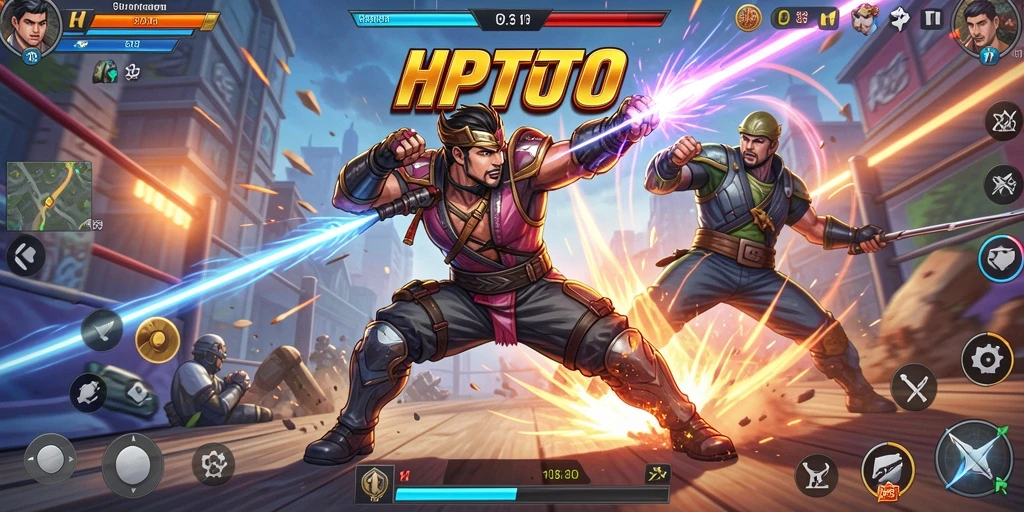 Gameplay HPTOTO yang penuh aksi dan seru.