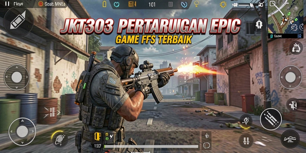 Tangkapan layar gameplay yang mendebarkan dari JKT303.