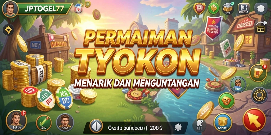 Tampilan gameplay menarik dari JPTOGEL77 yang penuh tantangan Tycoon.